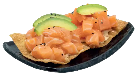 Tostada Salmón