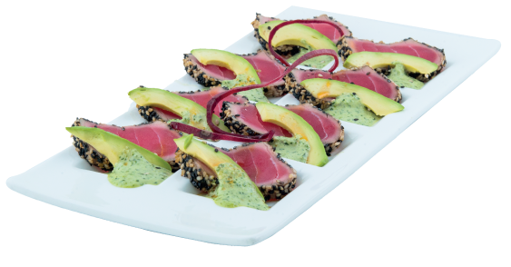 Atún Sellado, Sashimi.