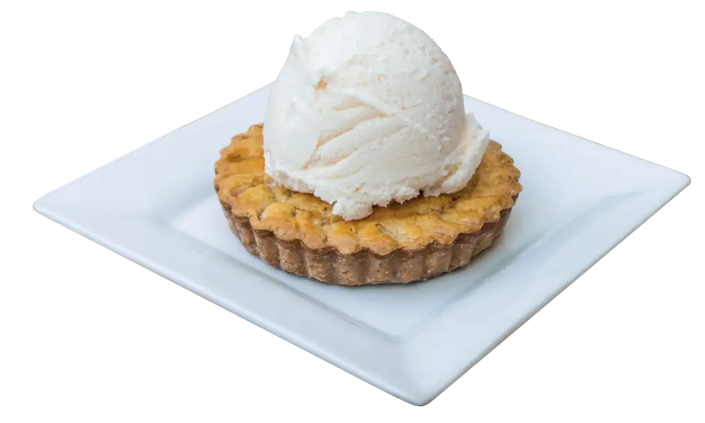 Tarta de Manzana con Nieve